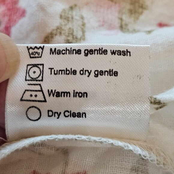 D' Ascoli Aisha Maxi Dress Linen Soft Rose Size Small Bohemian - Picture 11 of 15